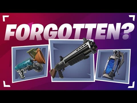 Remembering Fortnite's Forgotten Items