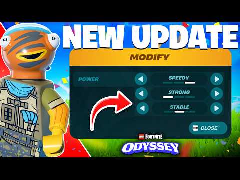 TODAY'S Vehicle & Shatter Spawn Update LEGO Fortnite Odyssey! (INSANE!)