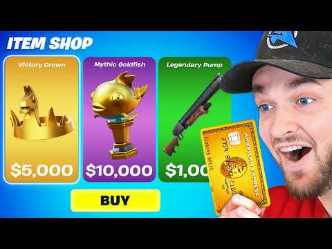 I Spent $10,000 to PAY TO WIN in Fortnite!