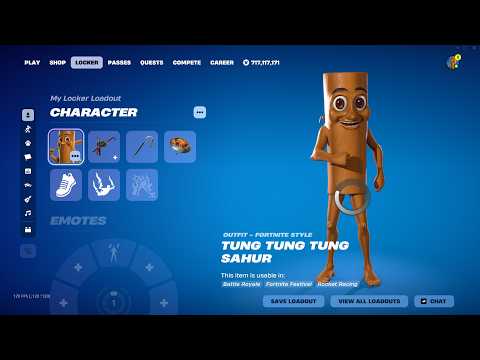 Fortnite *LEAKED* Skins & Emotes (BRAINROT, ADAM SMASHER, FREE REWARDS)
