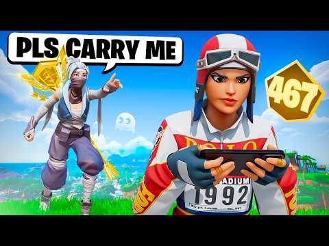 I got carried by the #1 mobile player...