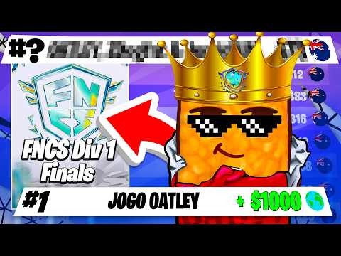 DOMINATING The FNCS Division 1 FINALS 🏆 | Oatley