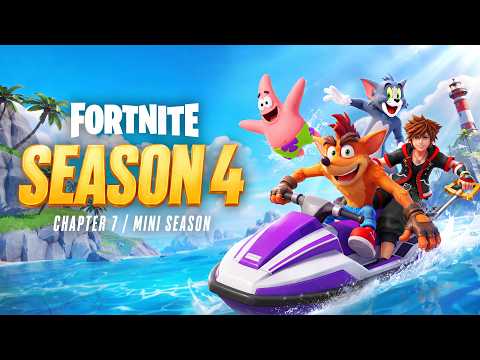 Our FIRST LOOK At Fortnite SEASON 4!