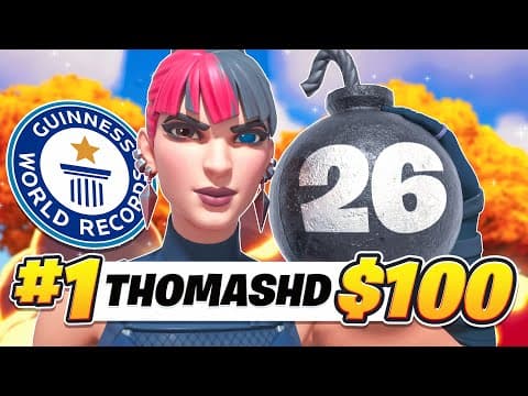 1ST SOLO CUP Again... 🏆 (EU RECORD KILLS!) | Th0masHD