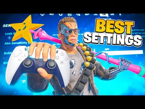 NEW Best Chapter 6 Controller Settings For Fortnite! (PS4/PS5/XBOX/PC)