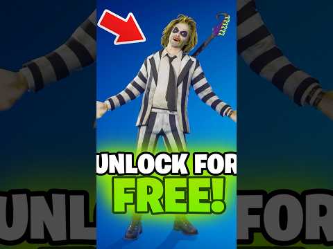 *NEW* FREE BEETLEJUICE SKIN in Todays Fortnite Update!