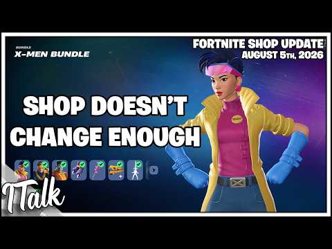 Fortnite Shop X-MEN IS BACK, AND THAT'S ABOUT IT, THANKS FORTNITE! [August 5th, 2026]