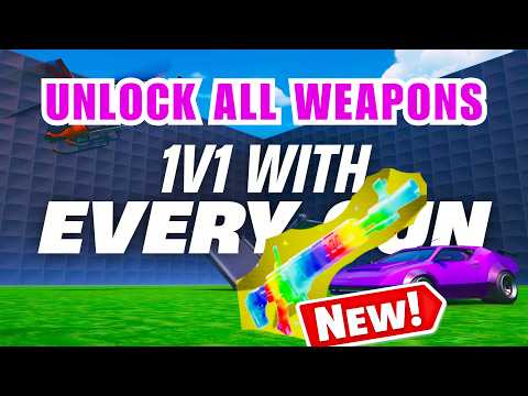 how to get every secret in 1v1 with every gun part 20