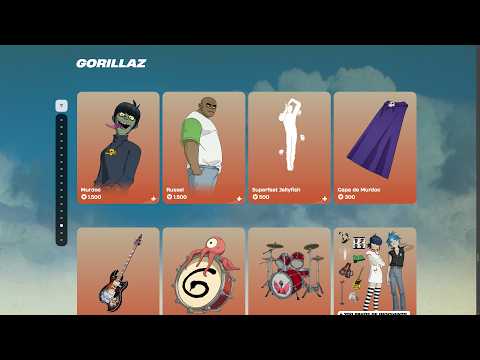 TIENDA HOY -  LOTE " Gorillaz " - LOTE " Look del día " - SKIN " Cacareador cafetero " - 21/07/26
