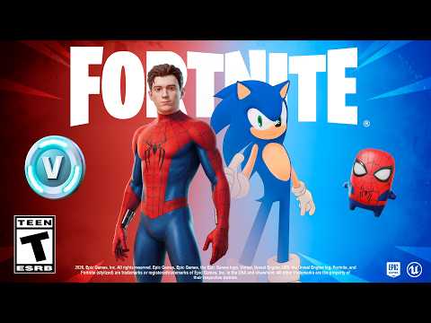 Fortnite's *NEW* Updates! (SpiderMan, Sonic Battle Pass, FREE Reward)