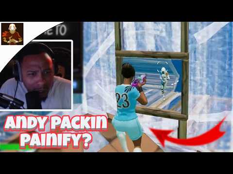 ANDY DC TAVY vs PAINIFY TEQQZ BREN😳 [FORTNITE TOKEN/WAGER]