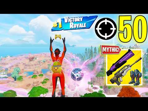 50 Elimination Solo Vs Squads Gameplay "Build" Wins (NEW! Fortnite Chapter 7 Season 3)