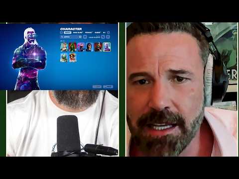 Ben Affleck Rants About Fortnite Sweats And Skin Prices 😂