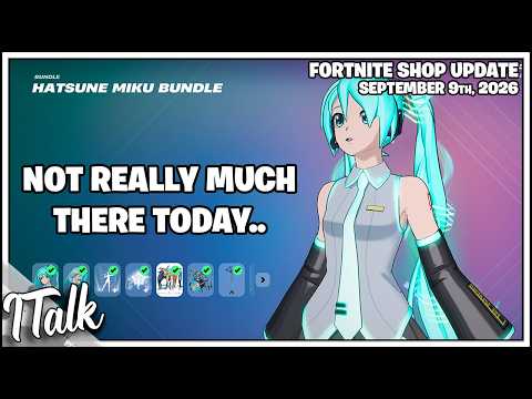 Fortnite Shop HATSUNE MIKU IS BACK!!! [September 9th, 2026] (Fortnite Chapter 7)