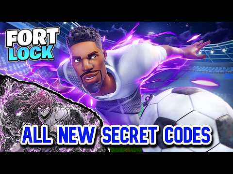 NEL CHIGIRI FORT LOCK SOCCER FOOTBALL MAP FORTNITE CREATIVE - FIND ALL SECRETS CODE (PART 2)