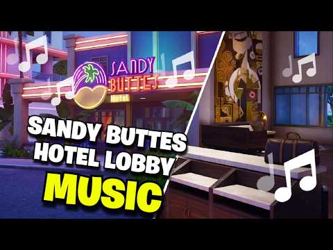 Fortnite | SANDY BUTTES HOTEL MUSIC (Heatwave Harbor) - Ch7 S3