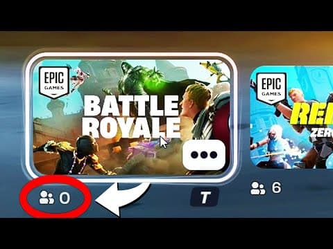 when fortnite had 0 players...