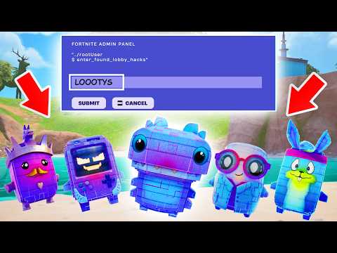 UNLOCK ALL LOOT HACKER SPRITE ADMIN CODES in FORTNITE SEASON 4 SPRITE CODES! (New Secret Codes)