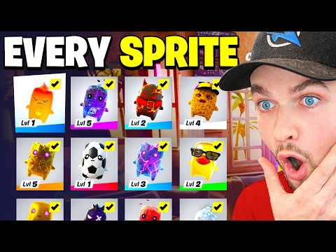I Found EVERY Sprite in Fortnite!