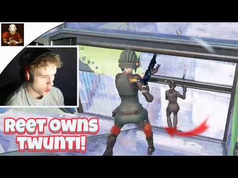 REET vs TWUNTI😳 (1v1 ZONEWARS) [FORTNITE TOKEN/WAGER]