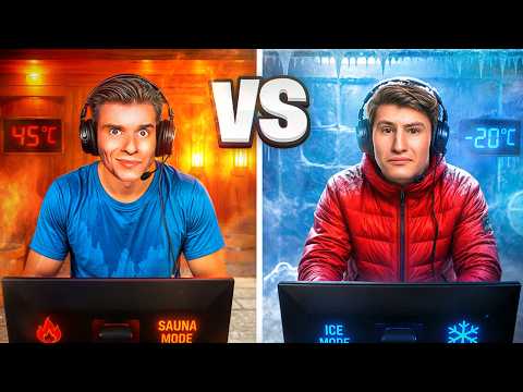 HEIßESTES vs. KÄLTESTES Gaming-Zimmer der Welt! 🥶