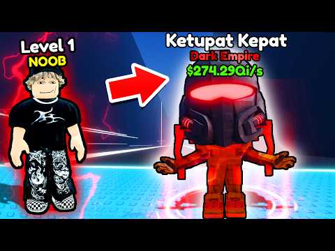 Starting OVER as NOOB with MAX LEVEL DARK EMPIRE BRAINROTS in Be Flash For Brainrots Roblox..