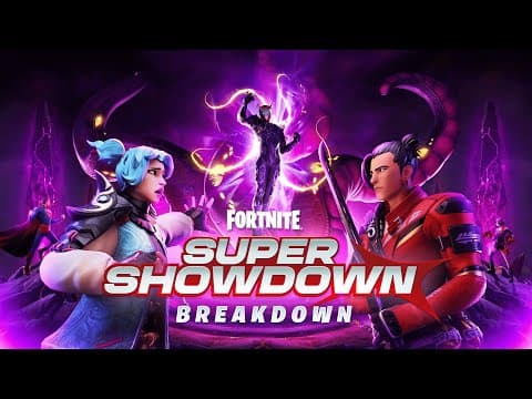 Fortnite SUPER SHOWDOWN Live Event BREAKDOWN!
