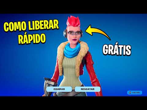 COMO CONSEGUIR RÁPIDO GRÁTIS SKIN "JESS" NO FORTNITE