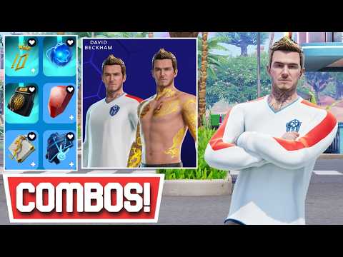 *NEW* BEST DAVID BECKHAM SKIN COMBOS! | Fortnite