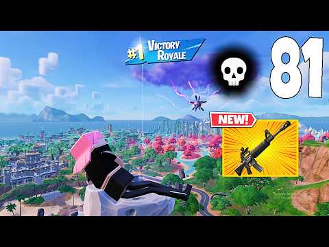 81 Elimination Solo Vs Squads/squads "Zero Build" Gameplay Wins (NEW Fortnite Chapter 7 Season 4 PC)