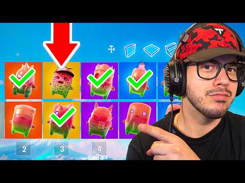 Finding ALL 10 GUMMY SPRITES in FORTNITE! (RARE)