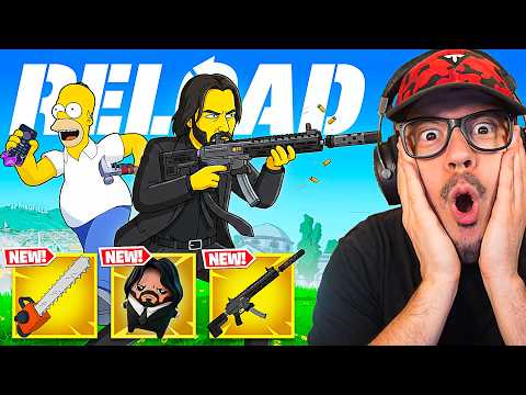 FREE *SIMPSONS* JOHN WICK SKIN and NEW RELOAD UPDATE!