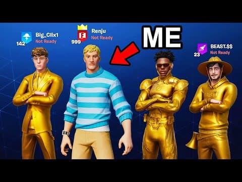 I Snuck Into a RICH ONLY Fortnite Clan..