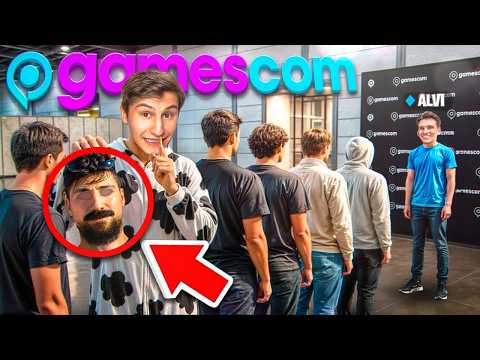 ICH gehe UNDERCOVER auf die GAMESCOM! 🤫