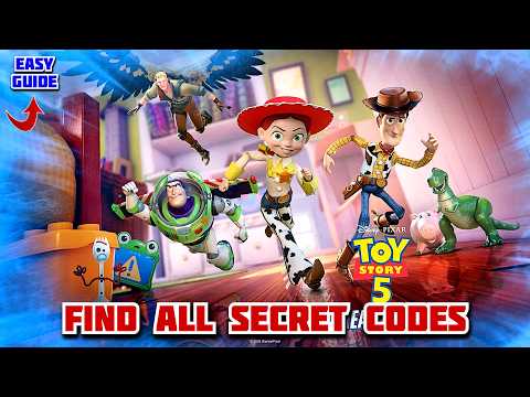 TOY STORY 5 THE GREAT TOY RESCUE FORTNITE - ALL SECRETS CODES (RESCUE ALL TOYS)