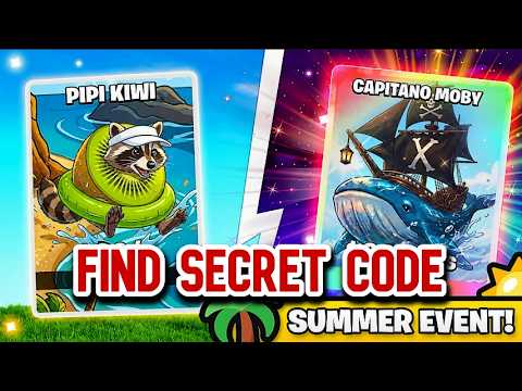 BRAINROT CARD COLLECTION MAP FORTNITE CREATIVE - FIND SECRET CODE