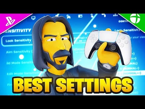NEW BEST Controller SETTINGS + Sensitivity in Fortnite Chapter 7