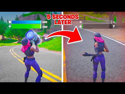 Fortnite But Your HP Randomizes Every 60 Seconds