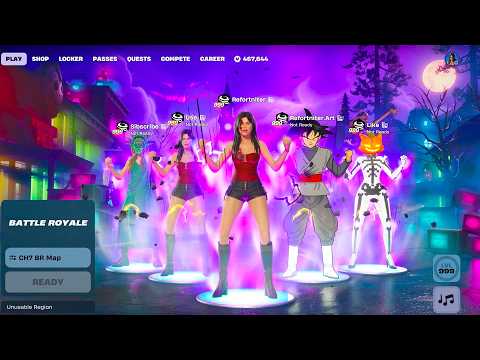 NIKKI (OBSESSION) doing Fortnite BUILT-IN EMOTES