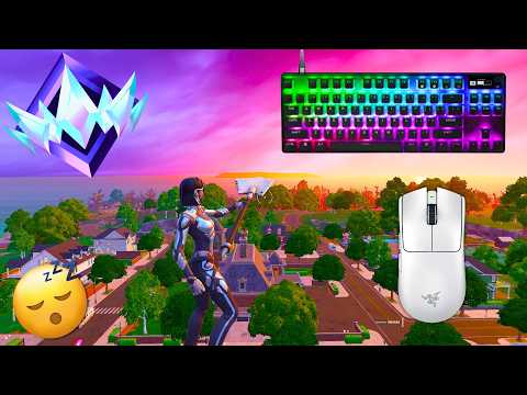 *NEW* STRANGER THINGS MAP🏆SteelSeries Apex Pro TKL ASMR😴Satisfying Keyboard Fortnite 240 FPS 4k