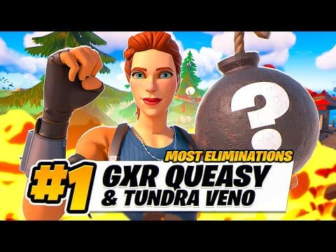 1ST PLACE DUO CASH CUP - MOST ELIMINATIONS 🏆 w/ Veno | Queasy