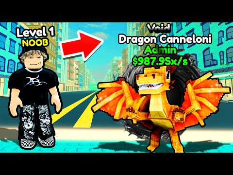 Starting OVER as NOOB with OP SECRET in Web Swing For Lucky Blocks Roblox..
