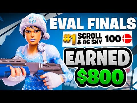 1st Place Evaluation Cup Finals ($800) w/Sky 🏆