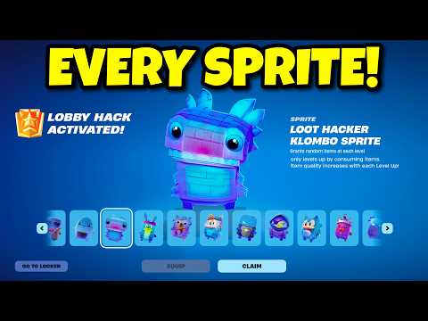 Can I Find EVERY LOOT HACKER SPRITE in 45 Minutes?! (HOW TO FIND ALL NEW SPRITES FAST)