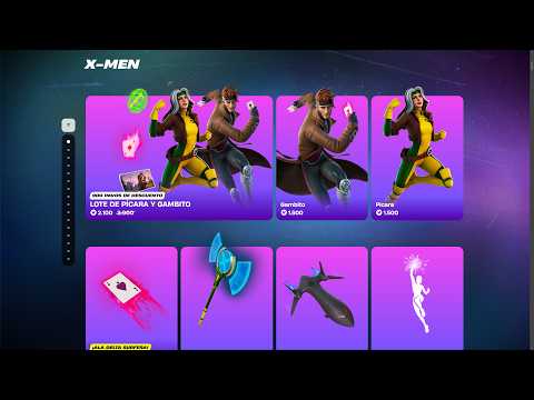 TIENDA HOY -  LOTE " PÍCARA Y GAMBITO " - LOTE " X-Men "  - 5/08/26