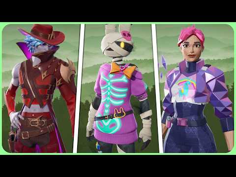 ALL Cosmetics Added in Fortnite's v42.10 Update (Bunnybone, Fractal Midas, + More!)
