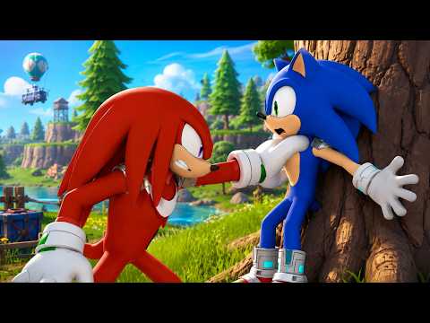 SONIC Vs KNUCKLES - Best Friends or Enemies.. Fortnite