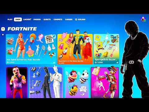 EARLY LEAKED SHOPS & GAMEPLAY (RAP ICON Skin, Ice Spice & Patrick, Chess, Hello Neighbor) Fortnite