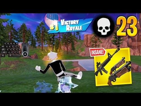 23 Elimination Solo Vs Squads Win "Fortnite Chapter 7" Gameplay Full Game (PC Keyboard)
