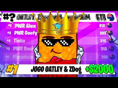 WINNING The FNCS Finals $2000 🏆 | Oatley
